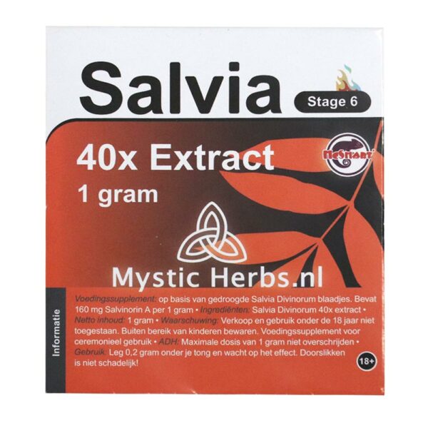 Salvia 40x Extract - Mystic Herbs